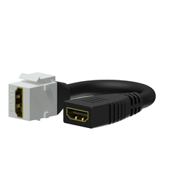 VCK450/W Procab Keystone Adapter HDMI A Bu. auf HDMI A Kabelpeitsche, we Produktbild