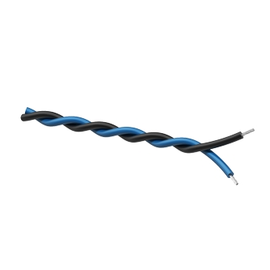 PR4306/01 Procab Verdrilltes Lautsprecherkabel 2x 0,2mm², schwarz bl Produktbild front M