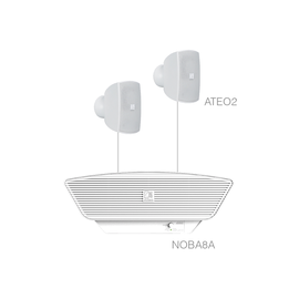 SONA2.3/W Audac Aktives Lautsprecherset 2x ATEO2 + NOBA8A, w Produktbild