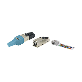 VCR526A/U Procab CAT6A werkzeugloser RJ45 Modularstecker, unge Produktbild front M