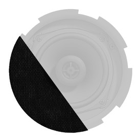 GLI05/OB Audac Gitter für CIRA 5, außentauglich, schwarz Produktbild