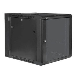 HPR512/B Caymon schwenkbarer 19 Zoll Wandschrank 12HE Produktbild front M