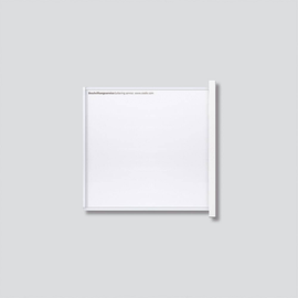 200029825-00 Siedle IM 612 ... W Info Kassette IM 612 ... W weiß Produktbild front M