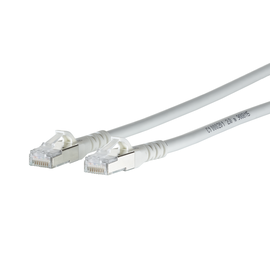 1308453088-E Metz Connect Patchkabel RJ45 Cat.6A AWG26S/FTP LSHF 3,0 m weiß Produktbild