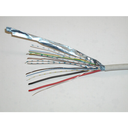 SystemkHF IFK Kabel Systemkabel F HAH OB 6x2x0,6+2x1 halogenfrei grau, DM 9mm, m Produktbild Front View L