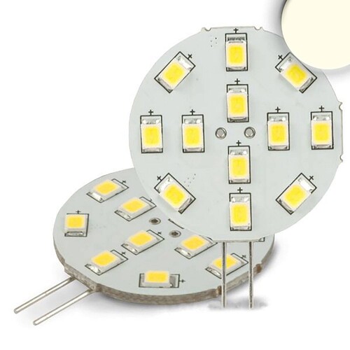 112330 Isoled G4 LED 12SMD, 2W, neutralweiß, Pin seitlich Produktbild