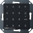 2605005 Gira Gira Keyless In System 55 Codetastatur Farbe schwarz matt Produktbild front S