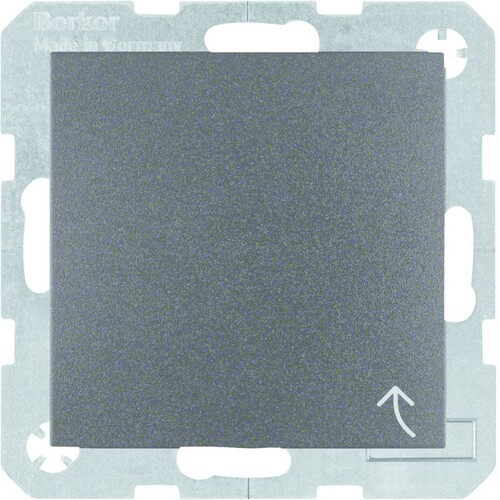 47521606 Berker Steckdose S.1/B.x SSD Klappdeckel für Dichtungsset anthrazit Produktbild Front View L