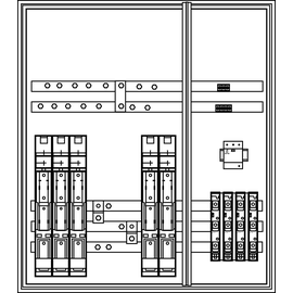 HVS78153.BC Elsta-Mosdorfer HVSK Cu 5x160L+3xSRN25 ÜA(3)B/C 750/850 Produktbild