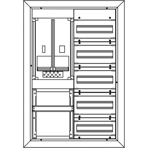 N1B5R-R Elsta-Mosdorfer ZVR N 1Z B 5GF rechts (leer) Produktbild Front View L