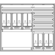 N5E1O3R Elsta-Mosdorfer ZV N 5Z E 1GF oben 3GF rechts (leer) Produktbild