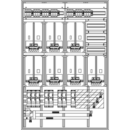 N7D1O3R-NZ.3BC Elsta-Mosdorfer ZV N 7Z D 1GF oben 3GF rechts (NH000-D02-ÜA(3)B/C) Produktbild
