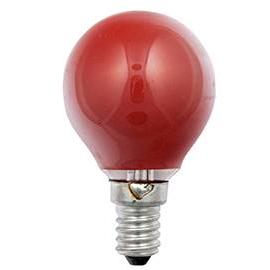 40265 Scharnberger+H. Tropfenlampe 45x75 mm E14 230V 25W rot Produktbild