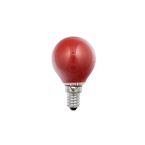 40265 Scharnberger+H. Tropfenlampe 45x75 mm E14 230V 25W rot Produktbild Front View L