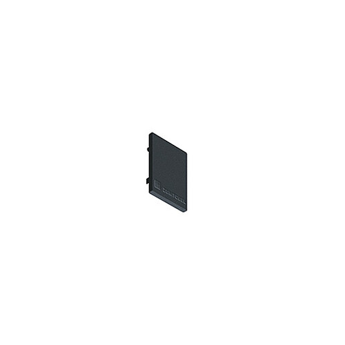 22169707 Zumtobel SUP2 TRACK U END PLATE BK Abschlussplatte Produktbild