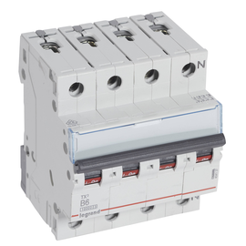 404137 Legrand TX3 LS B6A 3P+N 10KA 4M Produktbild front M