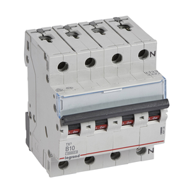 404138 Legrand TX3 LS B10A 3P+N 10KA 4M Produktbild front M