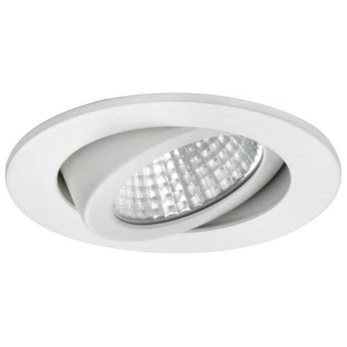 12461073 Brumberg LED Einbaustrahler 350mA,6W,d2w,weiss Produktbild