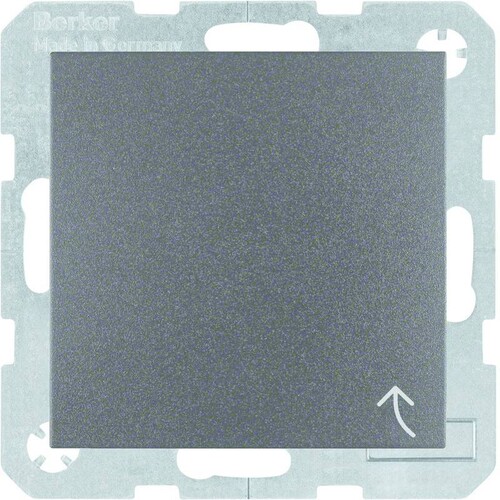 41241606 Berker BERKER S.1/B.x SSD mit Klappdeckel für für Dichtungsset anthra Produktbild Front View L