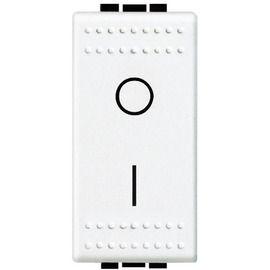 N4002N Bticino Aussch. 2 p SK 1mod WEISS Produktbild front M