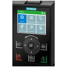 6SL3255-0AA00-4JA2 Siemens SINAMICS G Intelligent Operator Panel IOP-2 Produktbild front M