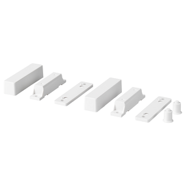 MK-2000-3 Vanderbilt Aufbaugehäuse Set weiß mit Magnet passend für MK 2400, 25 Produktbild front M