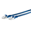 1308450544-E Metz Connect Patchkabel RJ45 Cat.6A AWG26S/FTP LSHF 0,5 m blau Produktbild