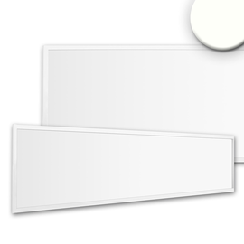 113261 Isoled LED Panel Business Line 1200 UGR19 2H, 36W, Rahmen weiß, neutra Produktbild front M