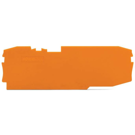 2006-1692 Wago Abschluss  und Zwischenplatte 1 mm dick, orange Produktbild