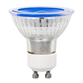 38283 Scharnberger LED Reflektorl. PAR16 GU10 220-240V 5W 40Lm blau 38° Produktbild