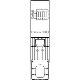 3422 Elsta-Mosdorfer HAS 306 Cu 60/4 2x160T/ABD61005Säule 306 b345xH1450xT240 Produktbild