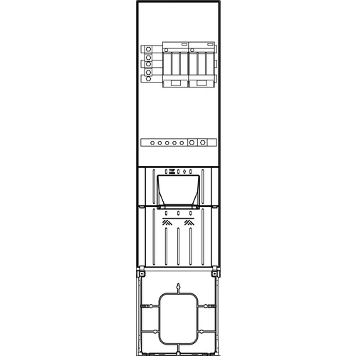 3422 Elsta-Mosdorfer HAS 306 Cu 60/4 2x160T/ABD61005Säule 306 b345xH1450xT240 Produktbild Front View L