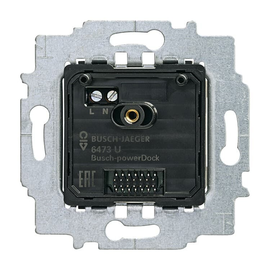 2CKA006400A0038 Busch-Jaeger 6473 U Busch powerDock Einsatz 6473 U Produktbild front M