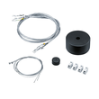 22170893 Zumtobel CLEVO ID MONT SET SL + LB IN BK ASQ1 Montage  und Einspeiseset Produktbild