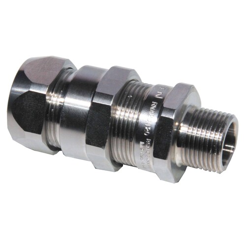 8221186 Anamet ATEX CONDUIT FITTING INOX AISI 316 BNA 316 HT   M 25 x 1,5   3/4 Produktbild Front View L