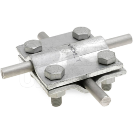 077187 Dietzel KK8-10/8-10fvM8 Kreuzklemme M8x25 8-10/8-10mm rund/rund Produktbild front M