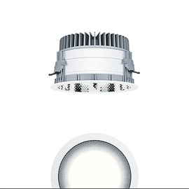 60816050 Zumtobel PANOS EVO R200H 16W LED830 LDO FAL WH LED Decken-Einbauleuc Produktbild front M