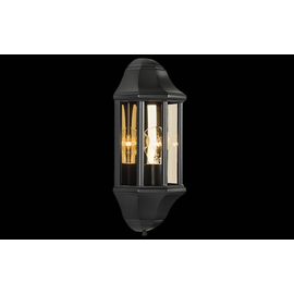 614100 SG Leuchten SORRENTO schwarz E27 CFL Produktbild