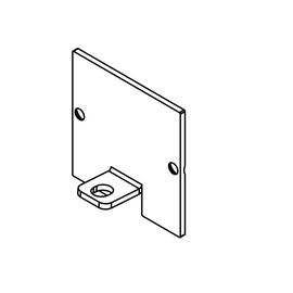 577-4716 Molto Luce RIDE ENDDECKEL EINBAUPROFIL IP54 SCHW Produktbild