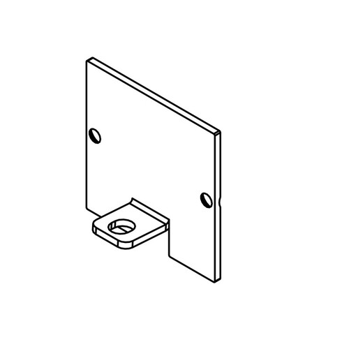 577-4716 Molto Luce RIDE ENDDECKEL EINBAUPROFIL IP54 SCHW Produktbild Front View L