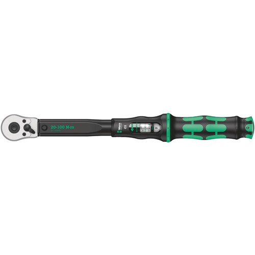 05075621001 WERA Click-Torque C 2 Drehmomentschlüssel Umschaltknarre Produktbild