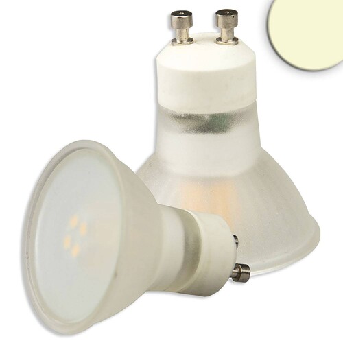 113759 Isoled GU10 3W 270° opal weiß LED Leuchtmittel Produktbild