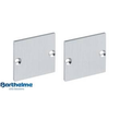 62398946 Barthelme CATania 4040 Endkappenset, Aluminium, eloxiert, 2 St Produktbild front S