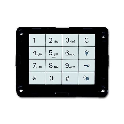 2CKA008300A0518 Busch-Jaeger 83171 664 101 Tastatur Modul 83171-664-101 Produktbild Front View L