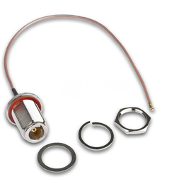 AC/UFL 30 Neutral U.FL to N Female pigtail, 30cm Produktbild front M