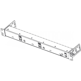 ALFO 2P POE INJECTOR SIAE 2 Ports rack mount PoE+ Injector ( 48V) for ALFO+ on Produktbild front M