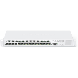 CCR1036-12G-4S-EM Mikrotik Cloud Core Router 1036 12G 4S with Tilera Tile-Gx36 Produktbild front M