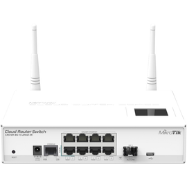 CRS109-8G-1S-2HND-IN Mikrotik Cloud Router Switch 109 8G 1S 2HnD IN with At Produktbild