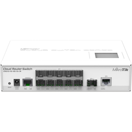 CRS212-1G-10S-1S+IN Mikrotik Cloud Router Switch 212 1G 10S 1S+IN with Ath Produktbild front M