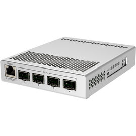 CRS305-1G-4S+IN Mikrotik Cloud Router Switch 305 1G 4S+IN with 800MHz CPU, 51 Produktbild front M